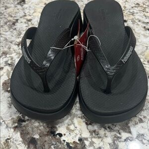 Havaianas Women's Black Platform Flip Flop Sandals